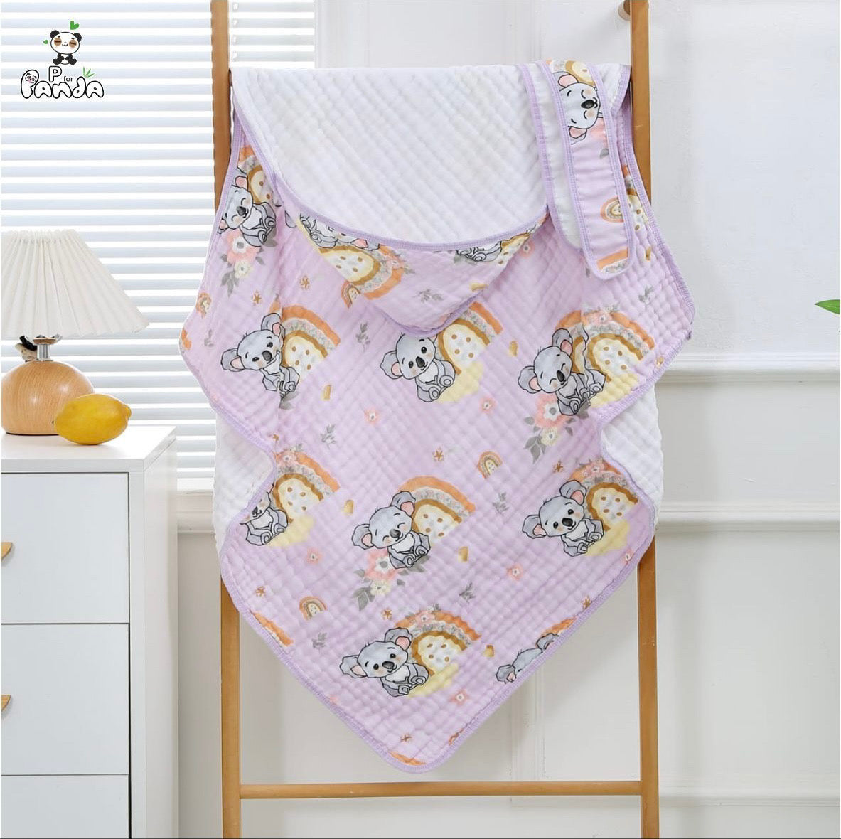 Baby Hooded Swaddle/ Wrapper
