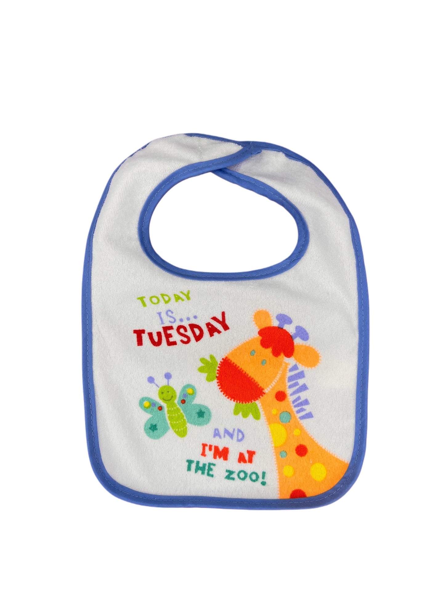 Days Of The Week 7 Bibs - Multicolour ( Color and design may vary)