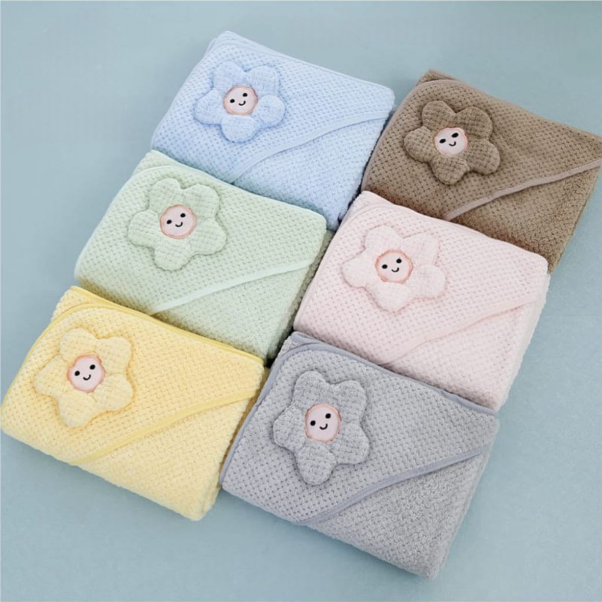 Hooded Towel/ Swaddle (Buy 1 Get 1 Free)
