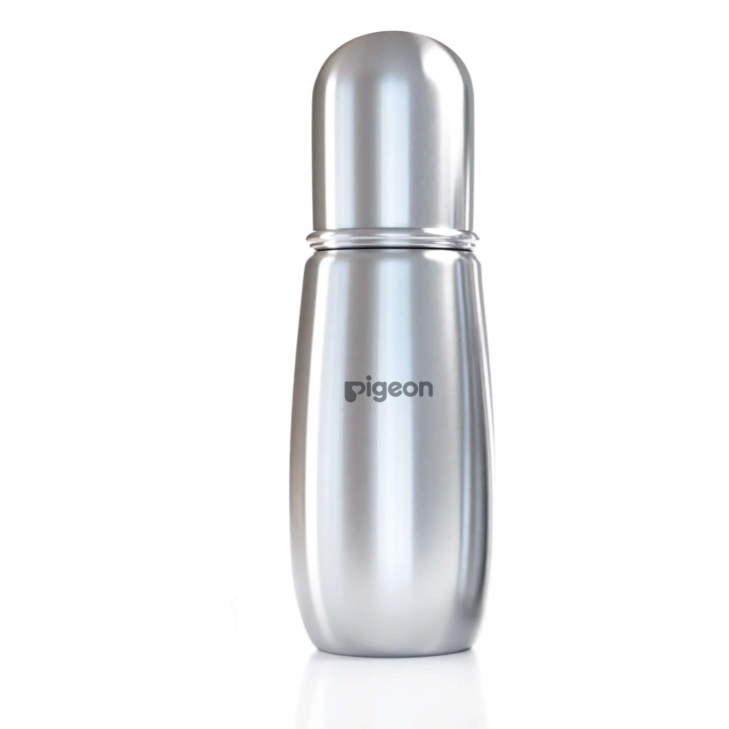 Pigeon Slim Neck Steel Feeding Bottle 220ml (6m+)