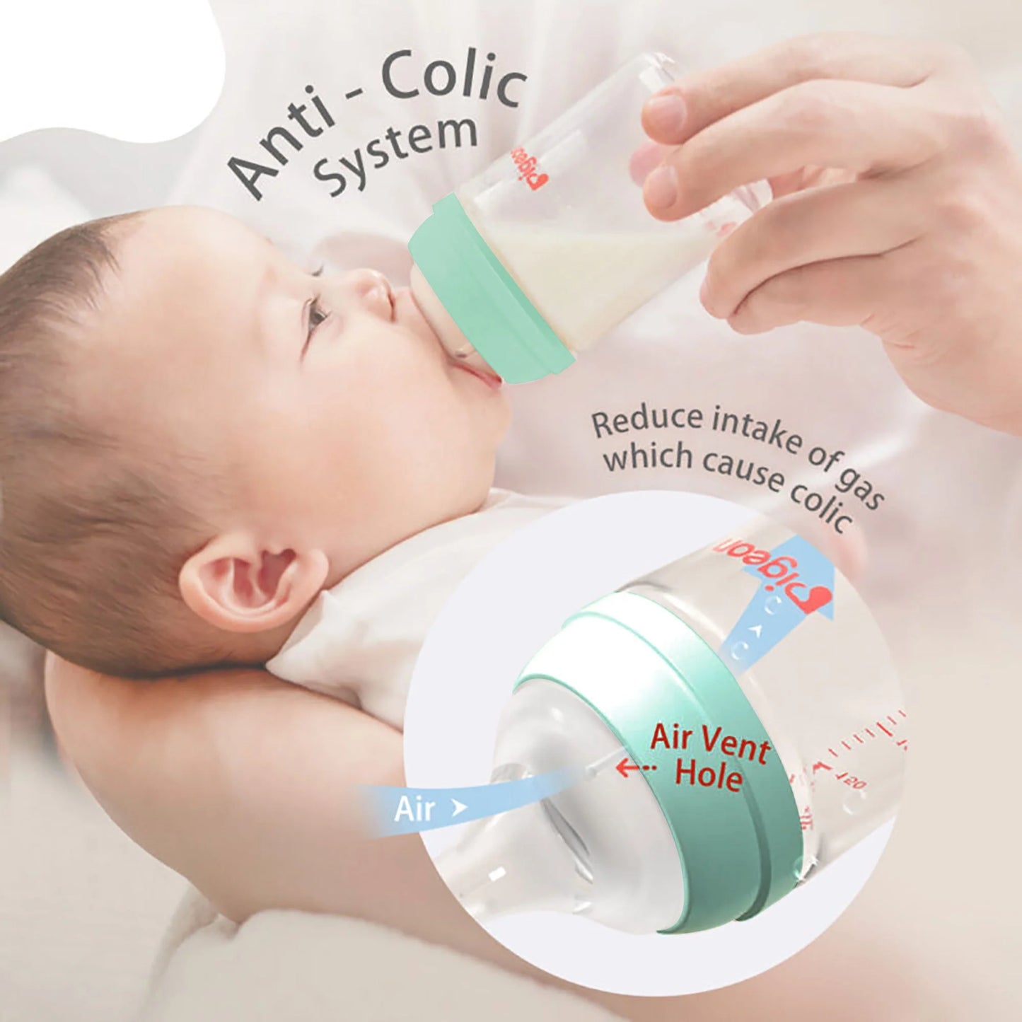 Pigeon Softlach Feeding Bottle 240ml (3m+)