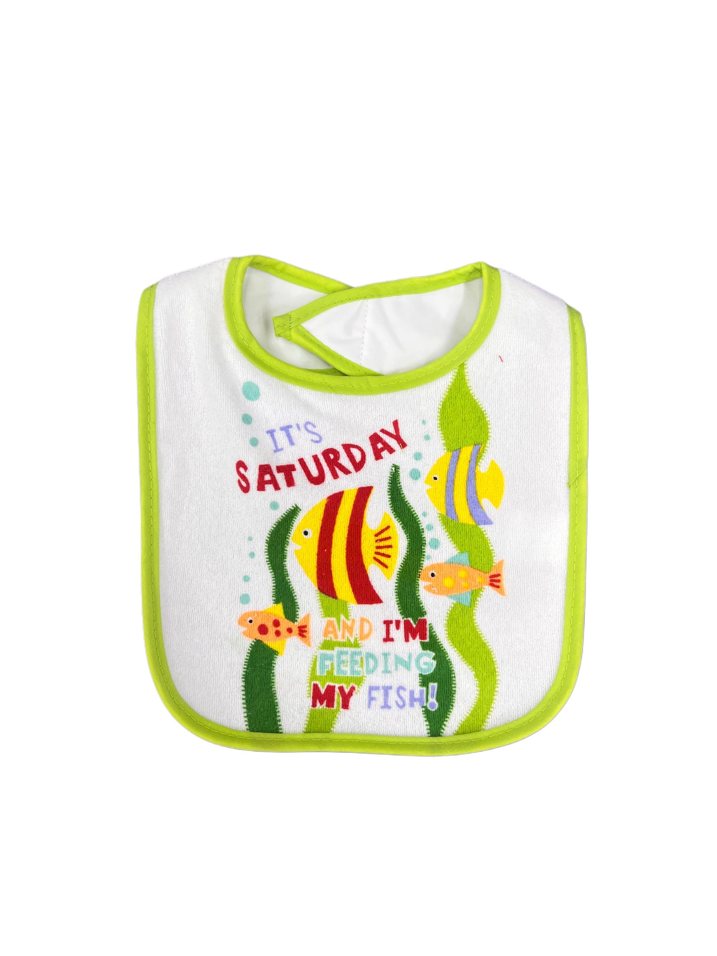 Days Of The Week 7 Bibs - Multicolour ( Color and design may vary)