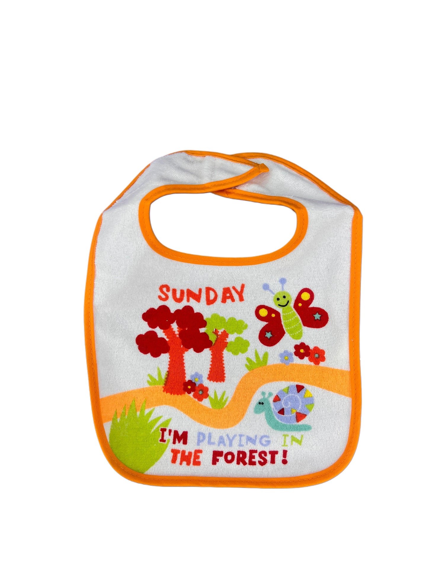 Days Of The Week 7 Bibs - Multicolour ( Color and design may vary)