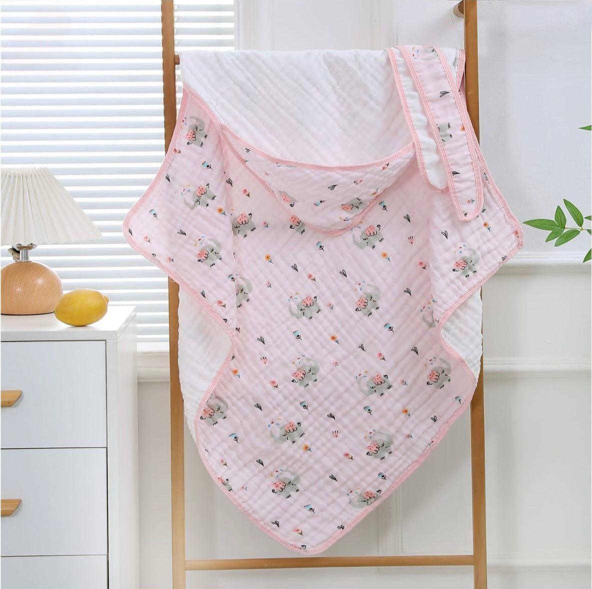 Baby Hooded Swaddle/ Wrapper