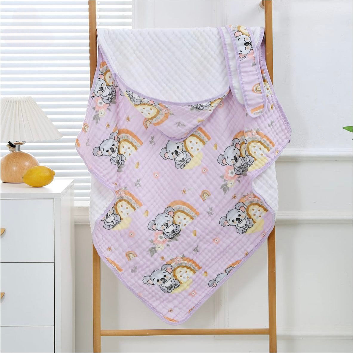 Baby Hooded Swaddle/ Wrapper
