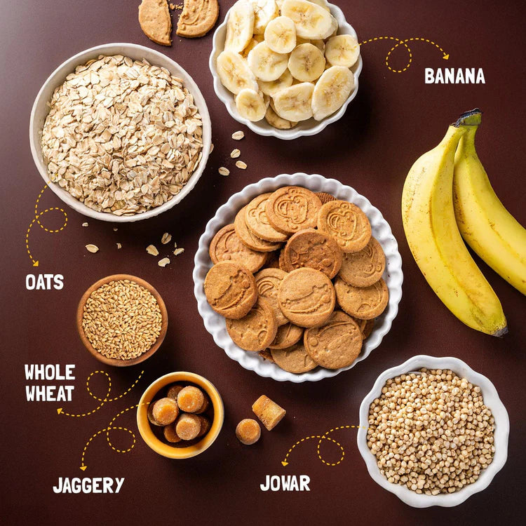 Banana Oat Cookies 80gm