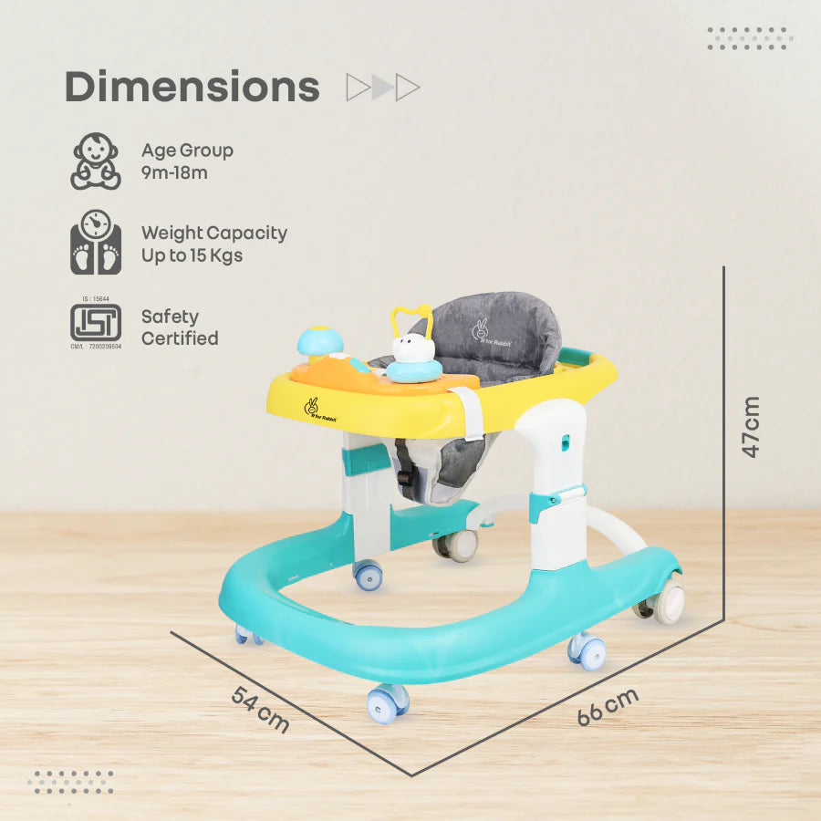 Little Feet Sportz Baby Walker 2-in-1