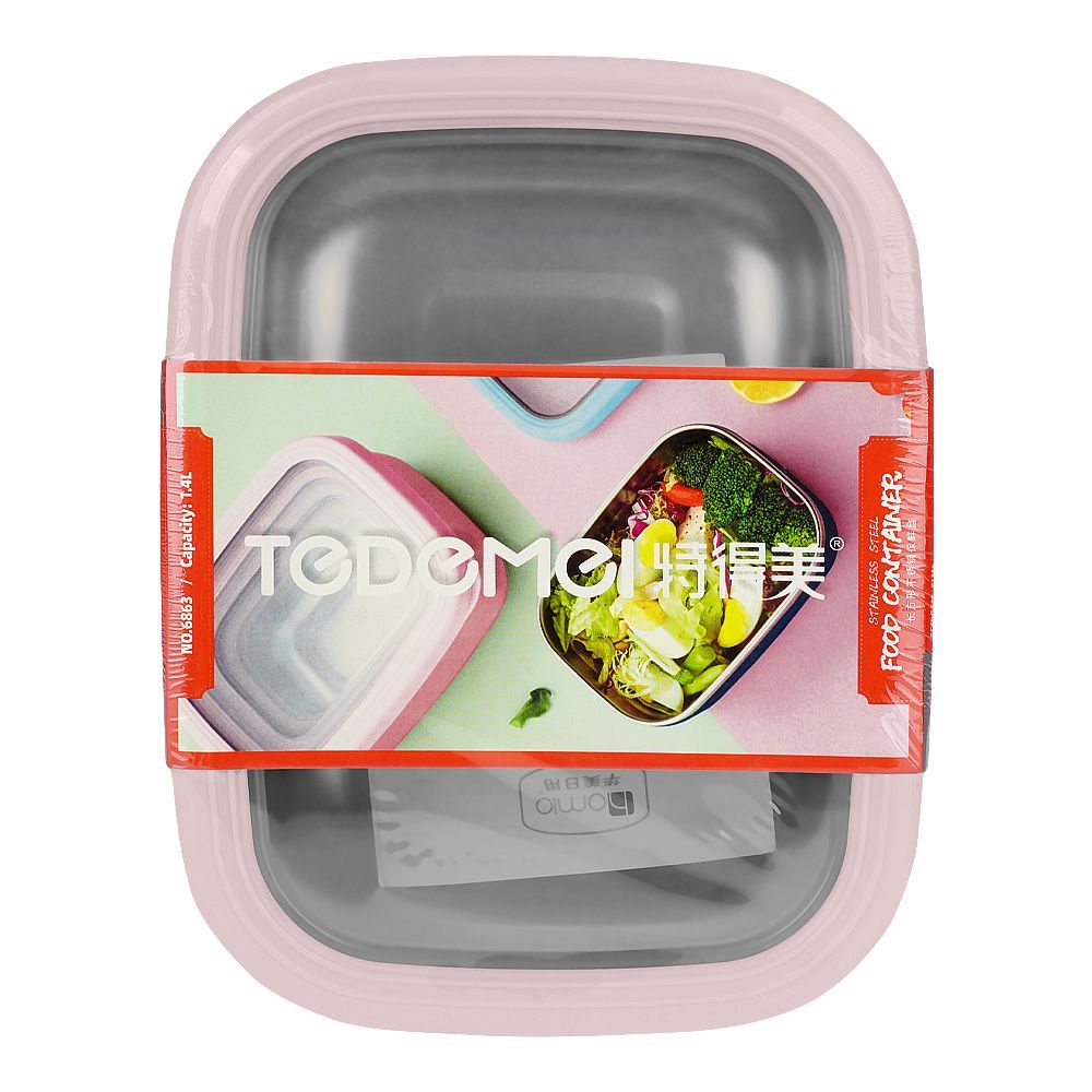 Tedemei Stainless Steel Lunch Box/ Food Container