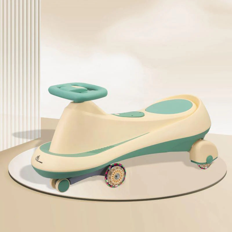 Iya Iya Drift Swing Car - Inbuilt Music, Scratch Free PU Led Wheels