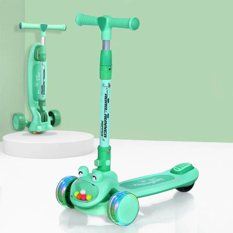 Road Runner Hopper Scooter For Kids With PU LED Wheels