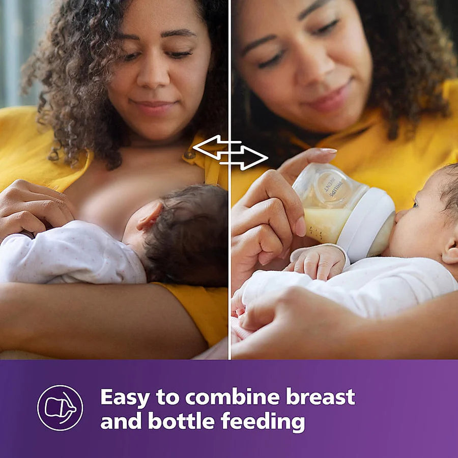 Philips Avent Natural Feeding Bottle 260ml (1m+) Pack of 2