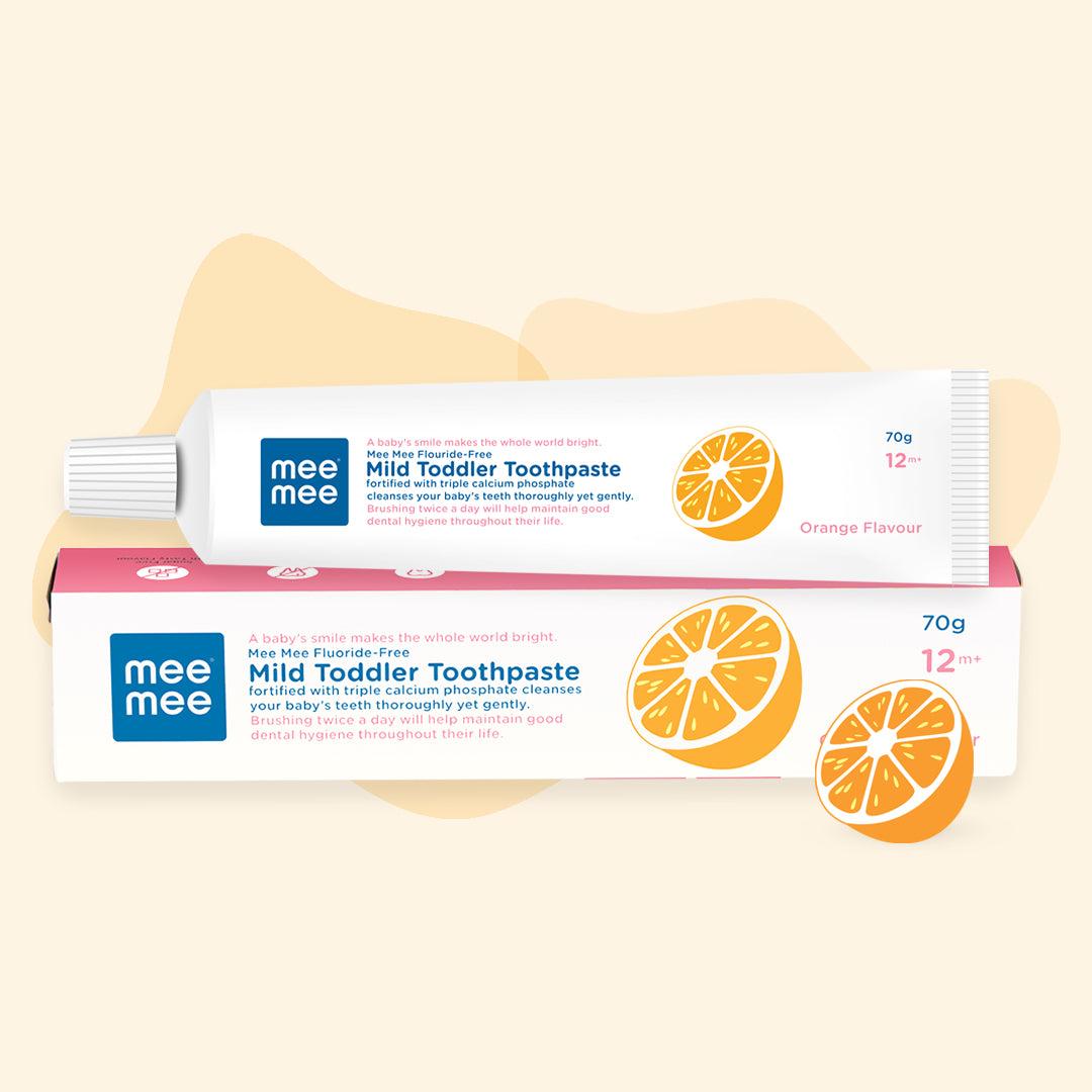 Mee Mee Mild Toddler Toothpaste – Strawberry (70g)