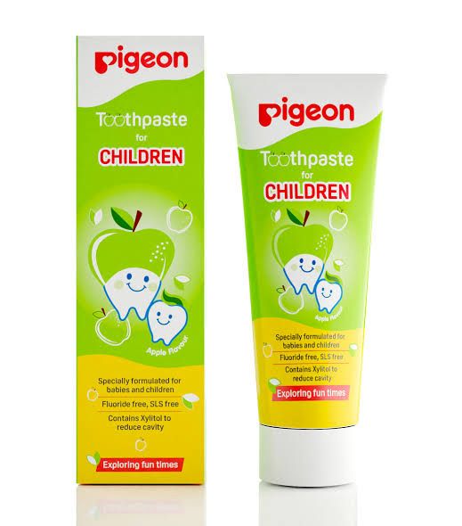 Pigeon Toothpaste for Children – Apple Flavor