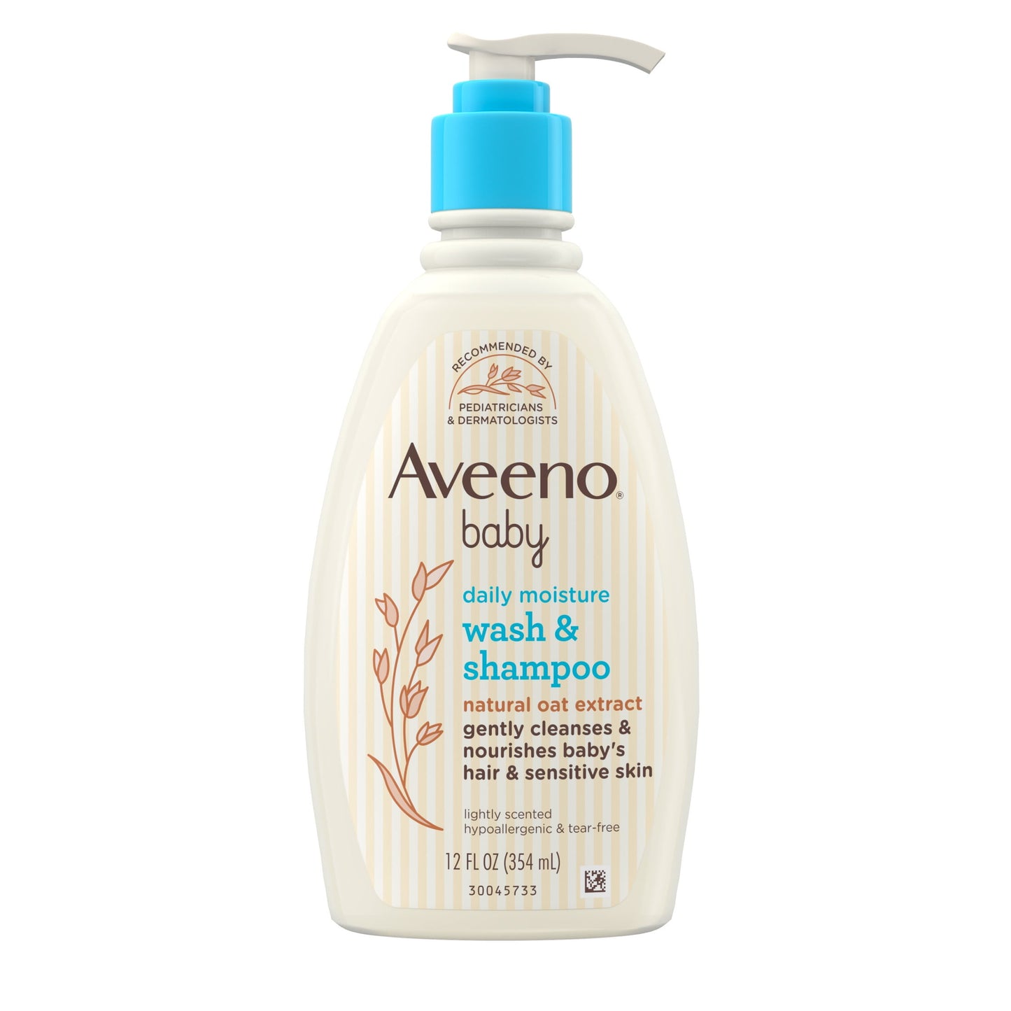 Aveeno Baby Daily Moisture 2-in-1 Body Wash & Shampoo (354ml)