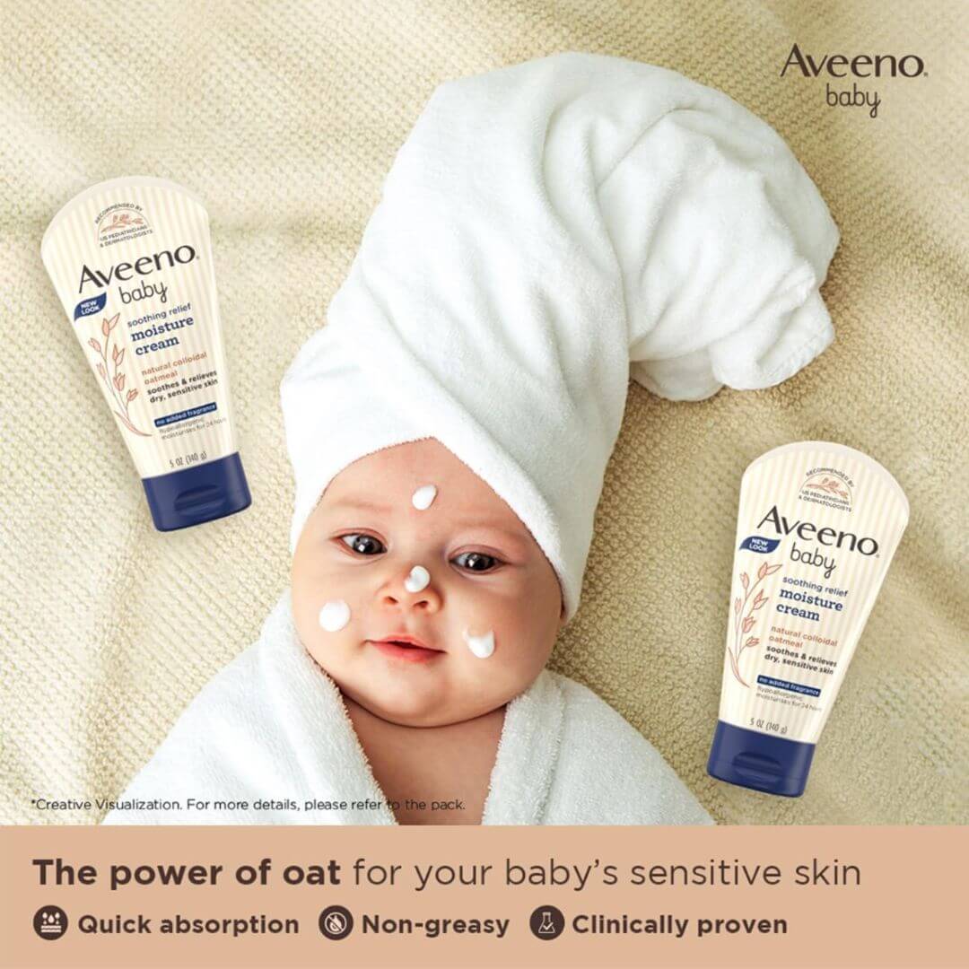 Aveeno Baby Soothing Relief Moisture Cream (227g)