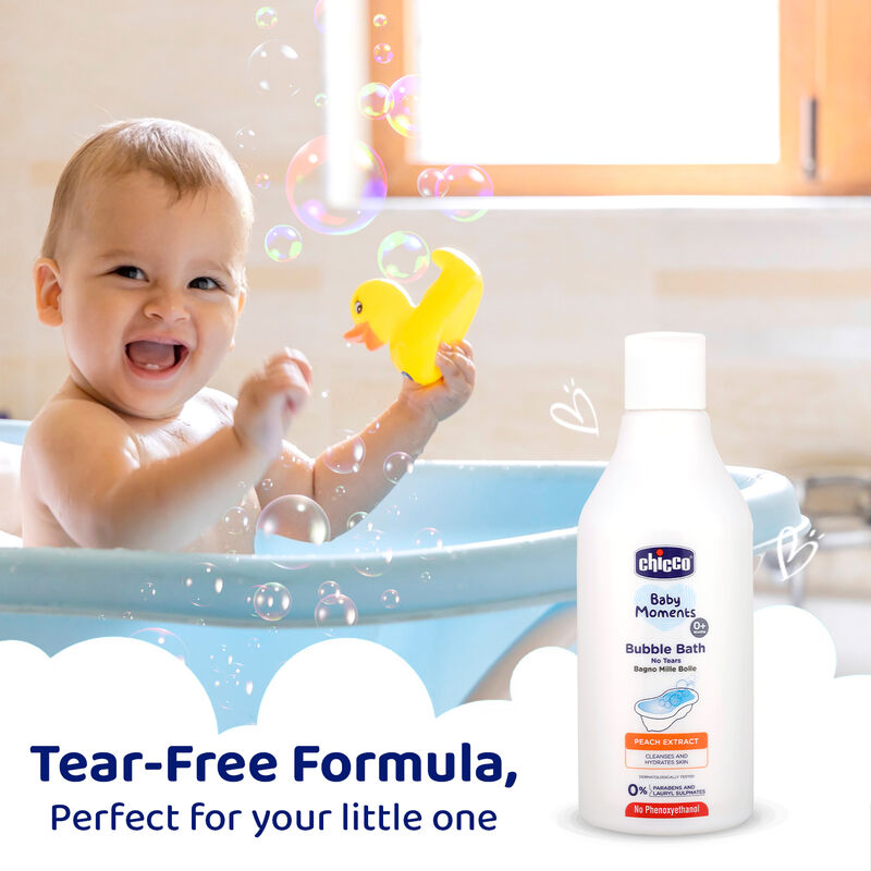 Chicco Bubble Bath with Peach Extracts (300ml)