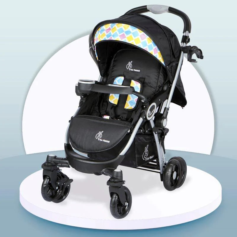 Chocolate Ride Stroller/Pram For Kids