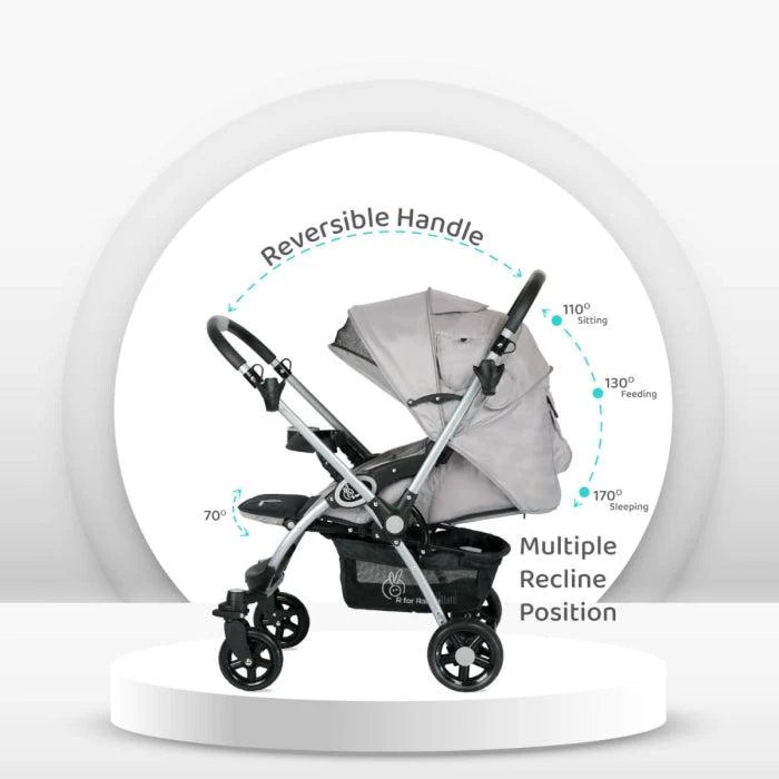 Chocolate Ride Stroller/Pram For Kids