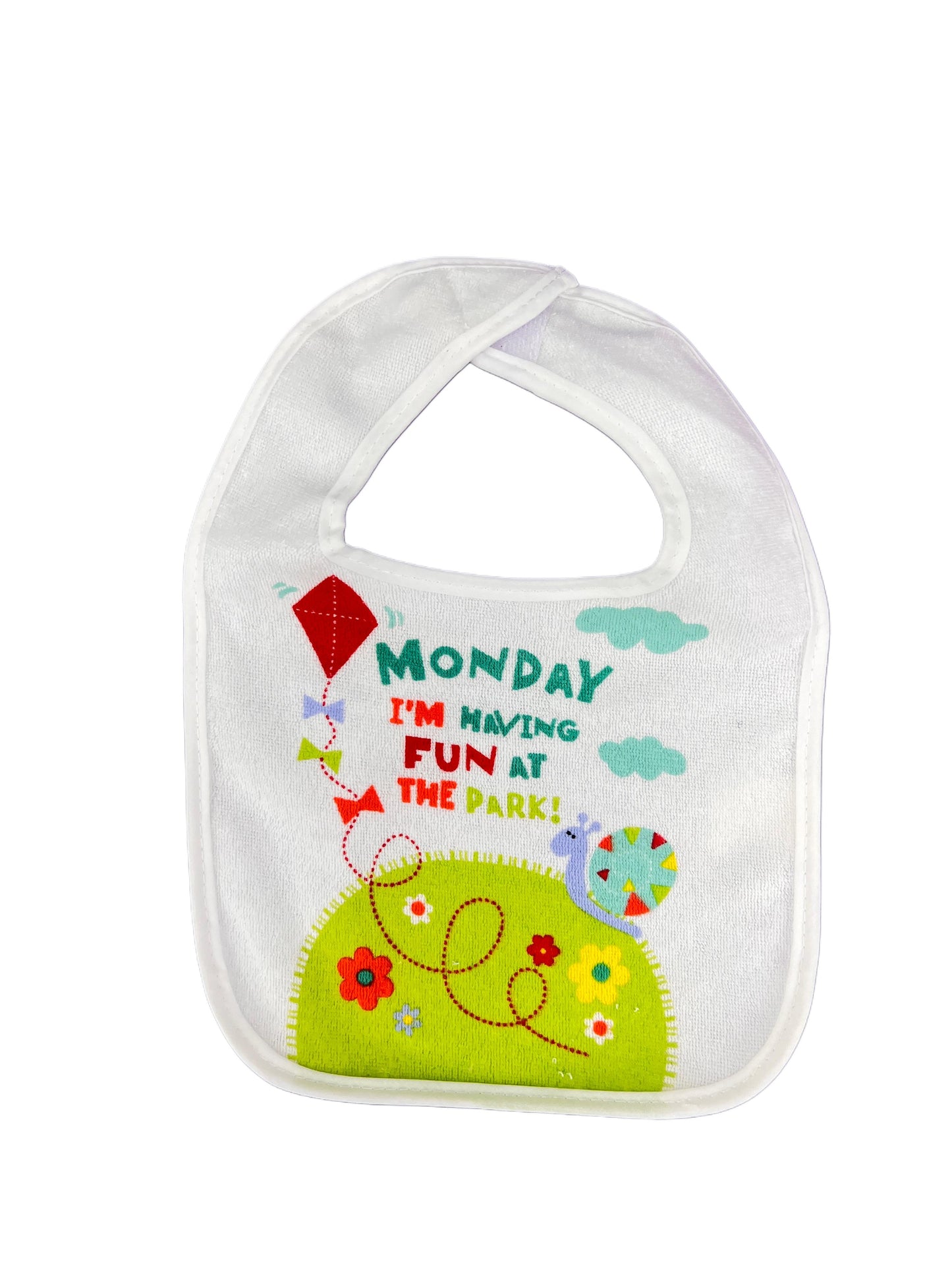 Days Of The Week 7 Bibs - Multicolour ( Color and design may vary)