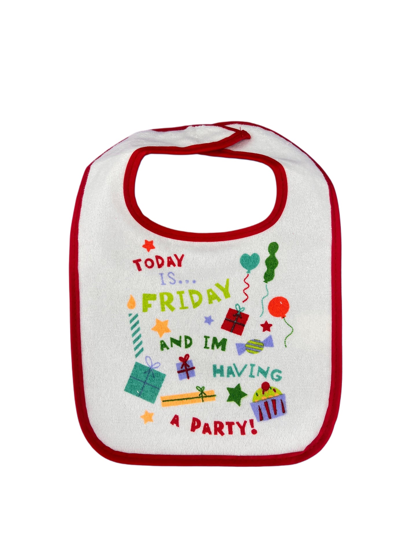Days Of The Week 7 Bibs - Multicolour ( Color and design may vary)