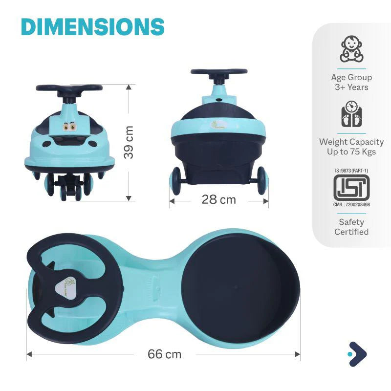 Iya Iya Zippy Swing Car For Kids