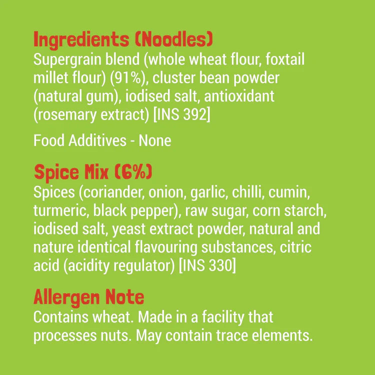 Millet Noodles- Mild Masala