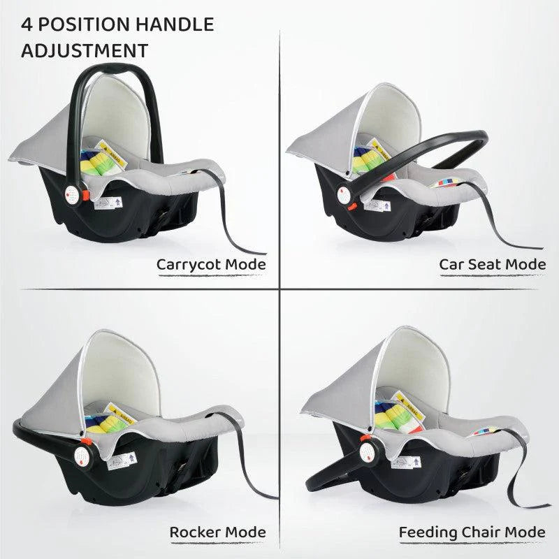 Picaboo 4 in 1 Multipurpose Baby Carry Cot Cum Car Seat