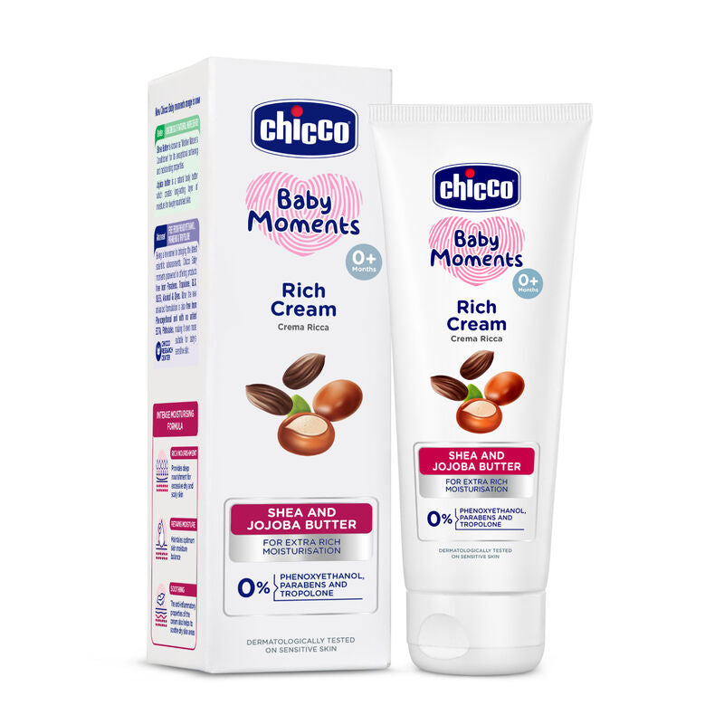 Chicco Baby Moments Shea Butter Rich Cream (100 gm)