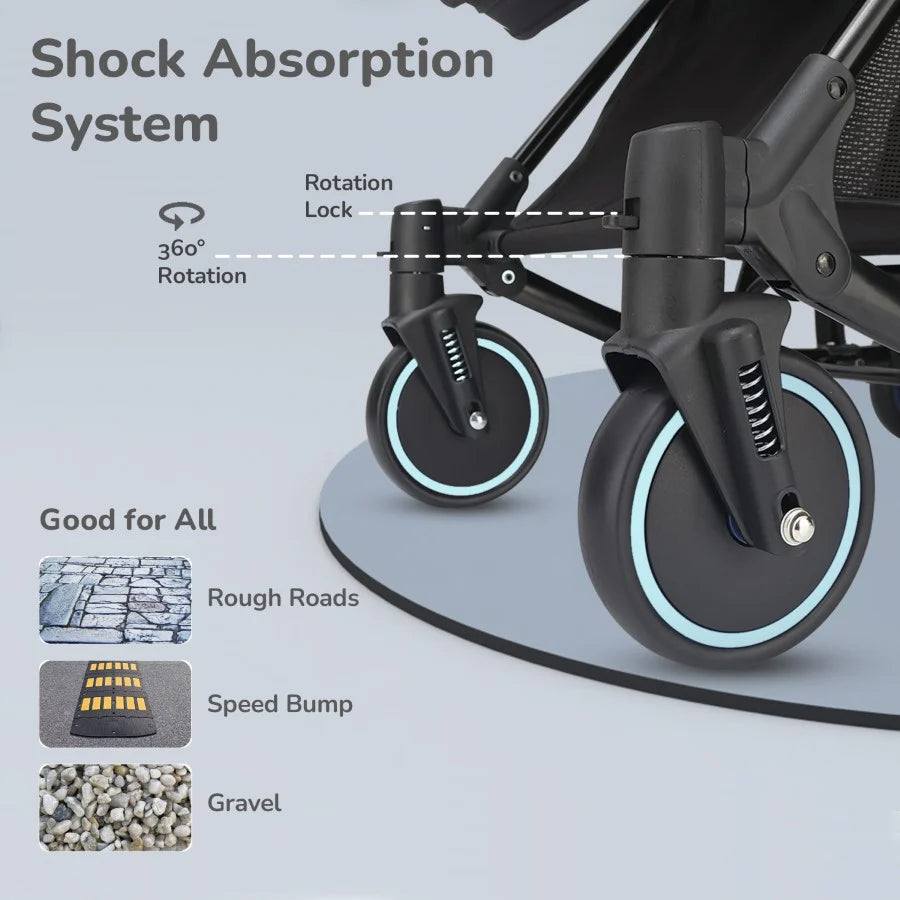 Rock N Roll - 2 In 1 Baby Stroller/Pram Cum Rocker