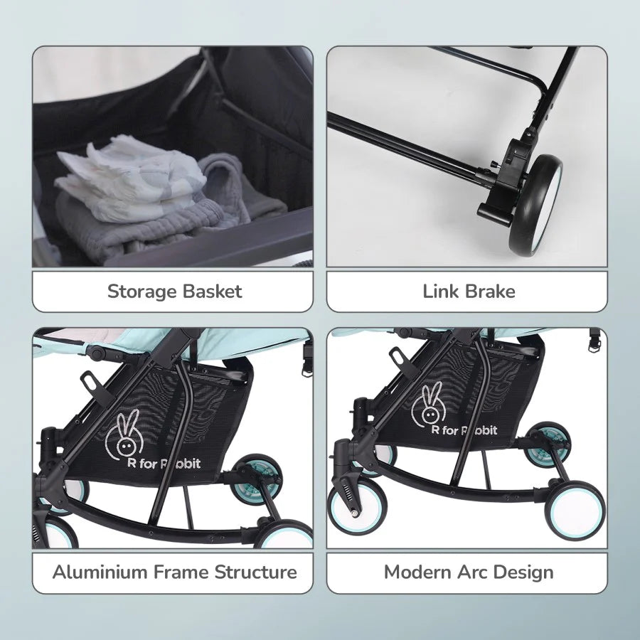 Rock N Roll - 2 In 1 Baby Stroller/Pram Cum Rocker