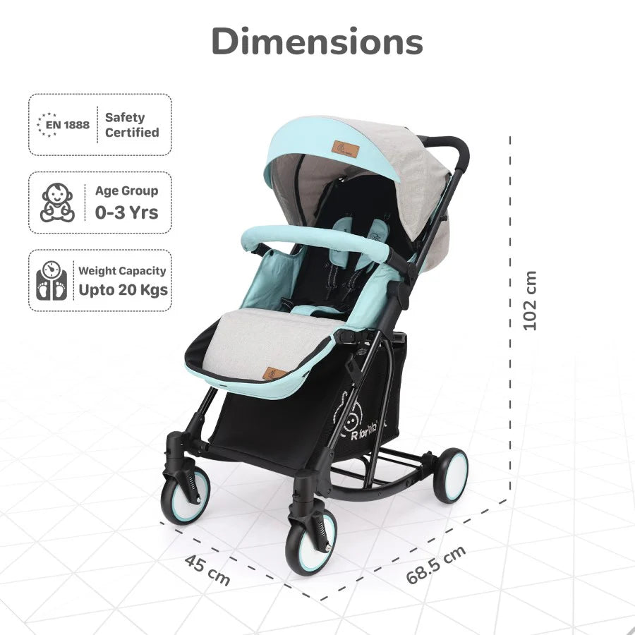 Rock N Roll - 2 In 1 Baby Stroller/Pram Cum Rocker