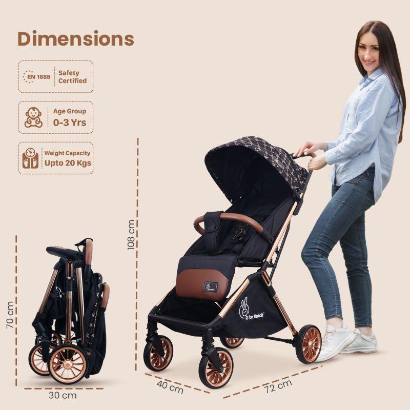Street Smart Auto Fold Stroller/Pram for Kids