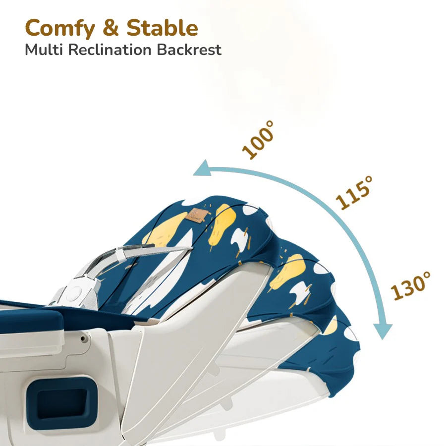 Sugar Doodle Plus High Chair For Kids 3-in-1 Convertible Design
