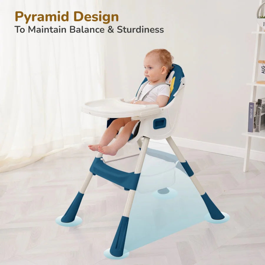 Sugar Doodle Plus High Chair For Kids 3-in-1 Convertible Design