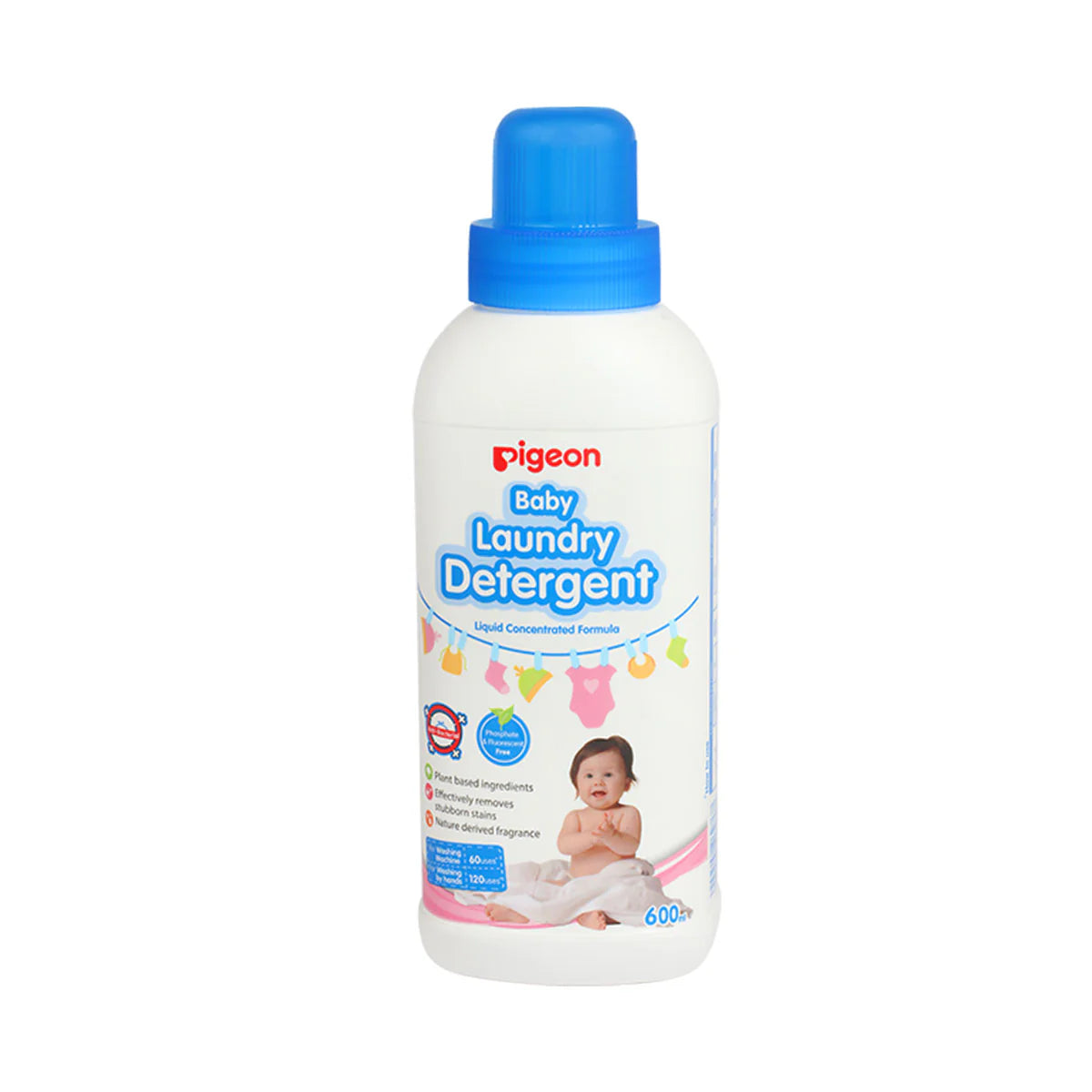 Pigeon Baby Laundry Detergent 600ml Bottle