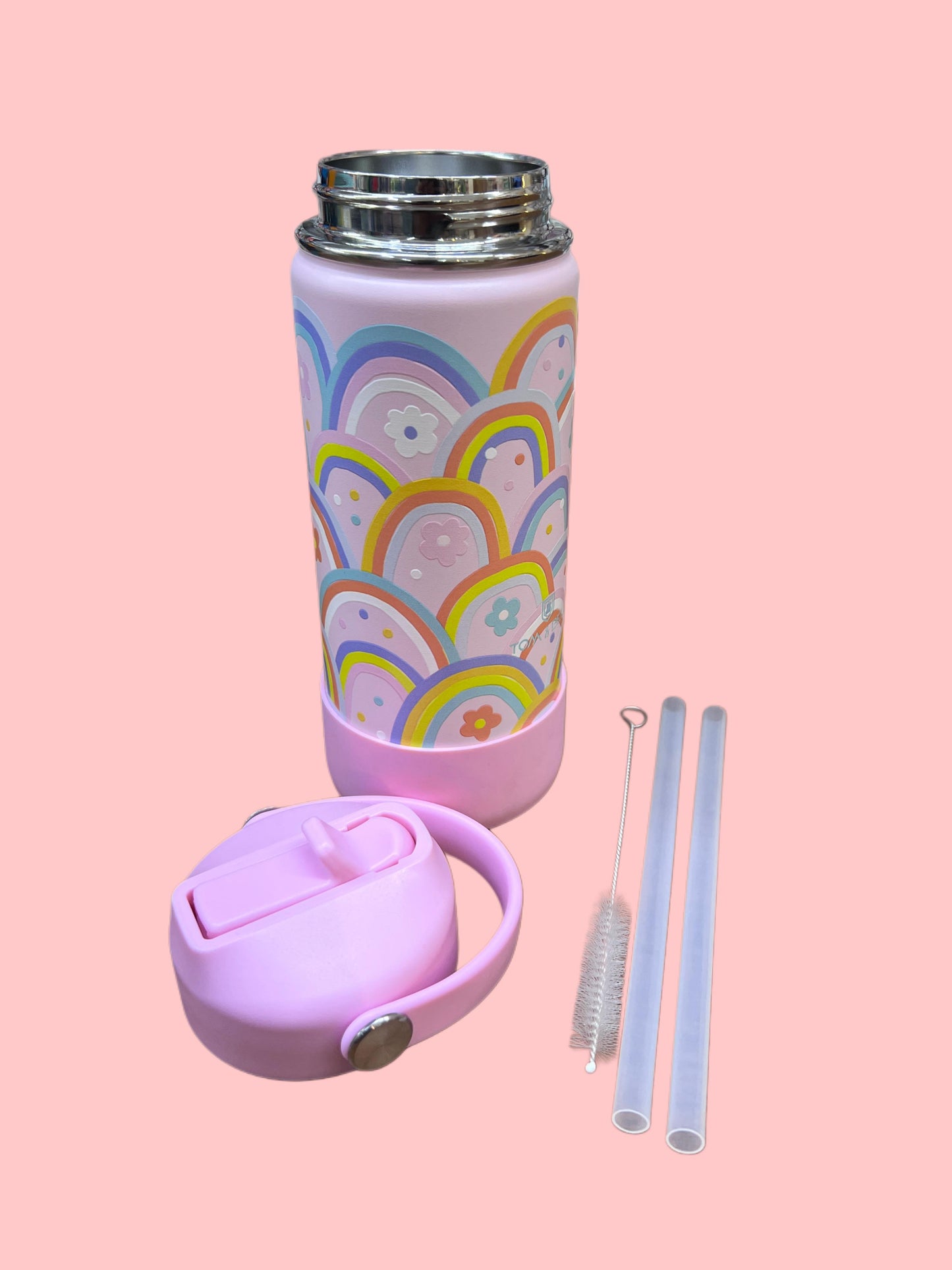 TOM & BELL Insulated Water Bottle for Kids 500ml