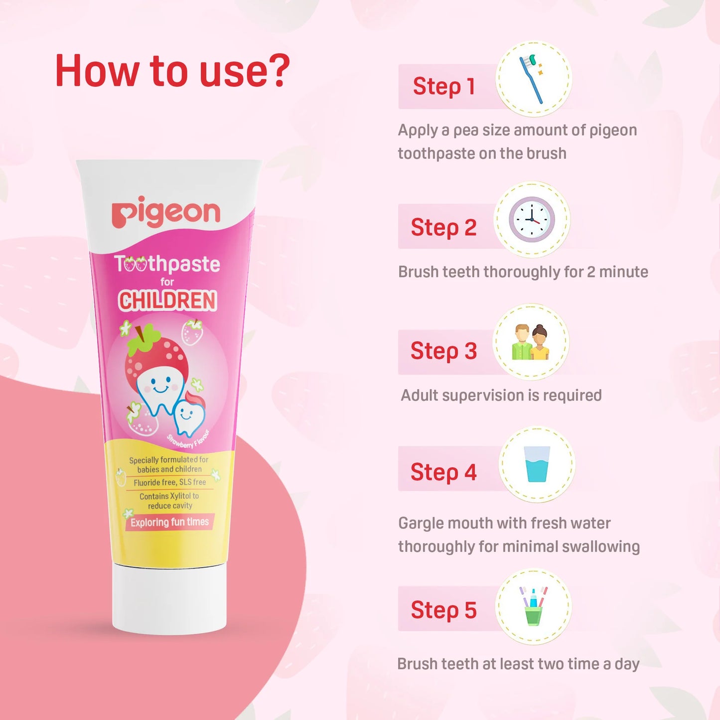 Pigeon Toothpaste for Children