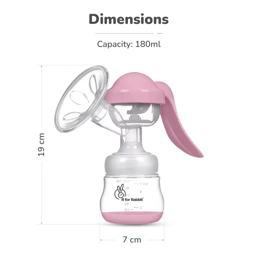 R For Rabbit First Feed Cozy Manual Feeding Breast Pump