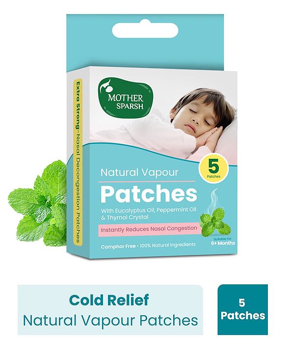 Mother Sparsh Baby Mother Sparsh All Natural Vapour Patches - 5 Patches