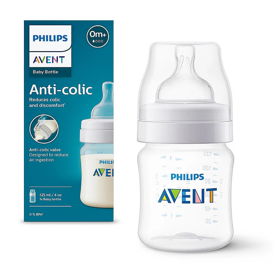 Philips Avent Anti Colic Feeding Bottle 125ml (0m+)