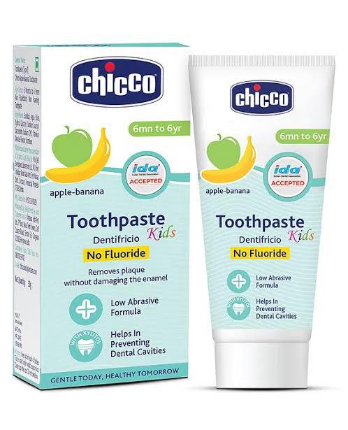 Chicco Kids Toothpaste - Mix Fruit (No Fluoride)