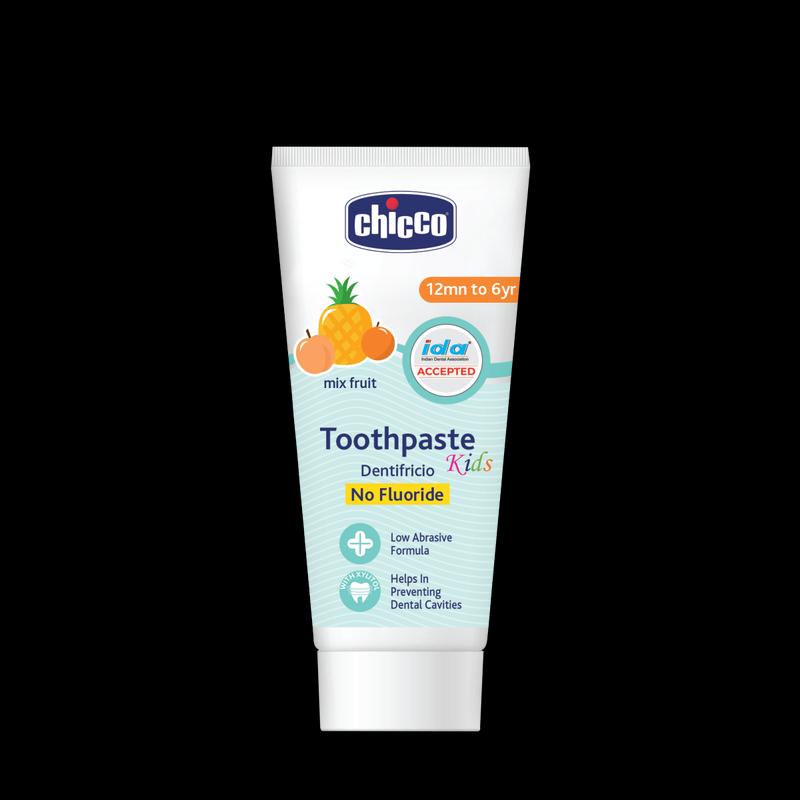 Chicco Kids Toothpaste - Mix Fruit (No Fluoride)