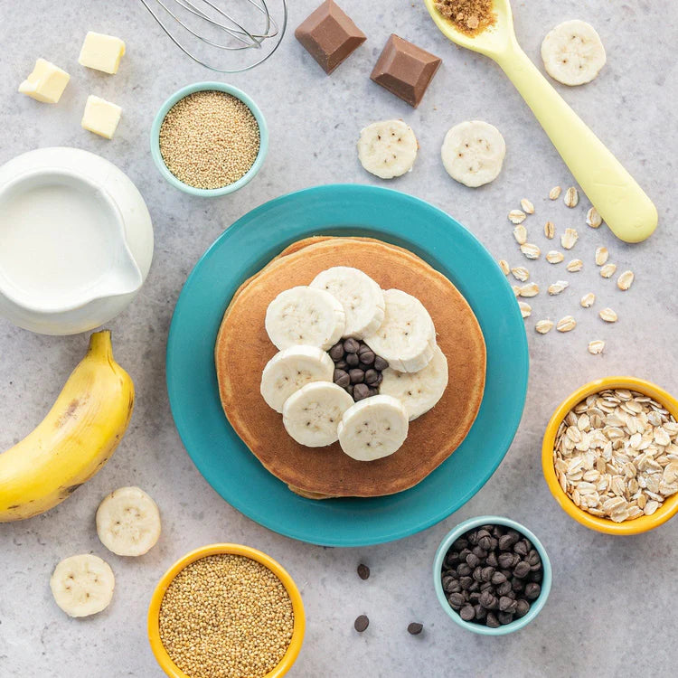 Banana Choco-chip Millet Pancake