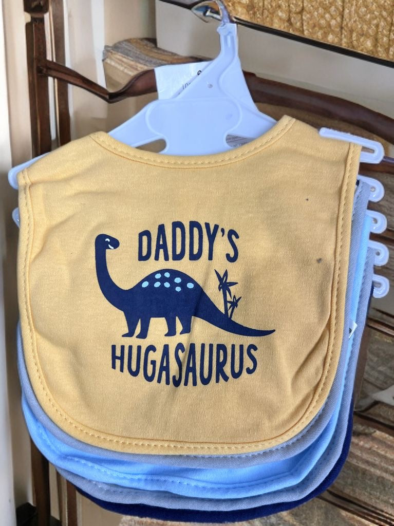 5pce In A Pack Baby Pure Cotten Baby Unisex Feeding Bibs