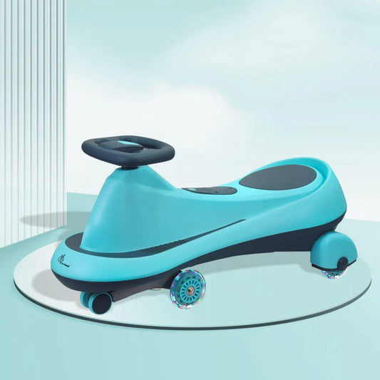 Iya Iya Drift Swing Car - Inbuilt Music, Scratch Free PU Led Wheels