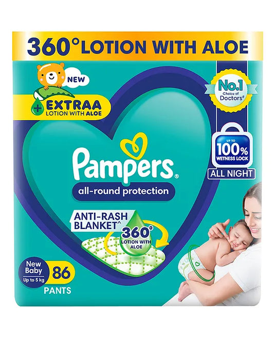 Pampers  New Born Pant Style (86 Piece)