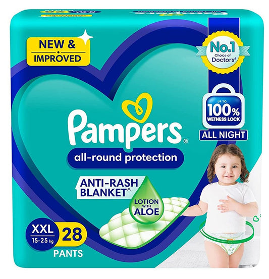 Pampers  XXL Pant Style (28 Piece)