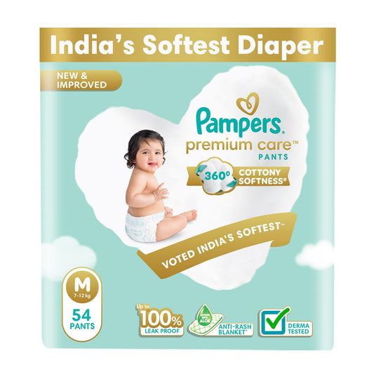 Pampers Premium M (54 Pieces)