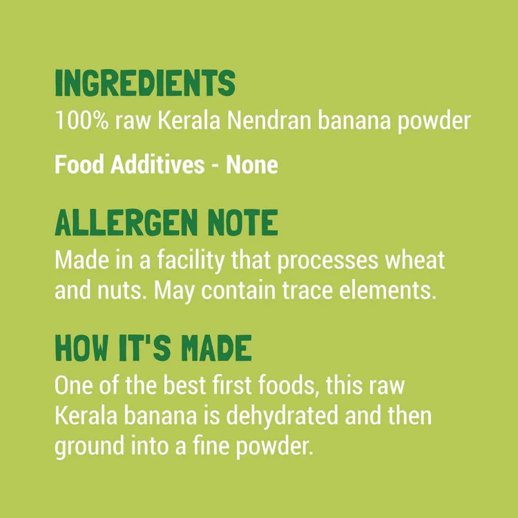 Raw Banana Powder